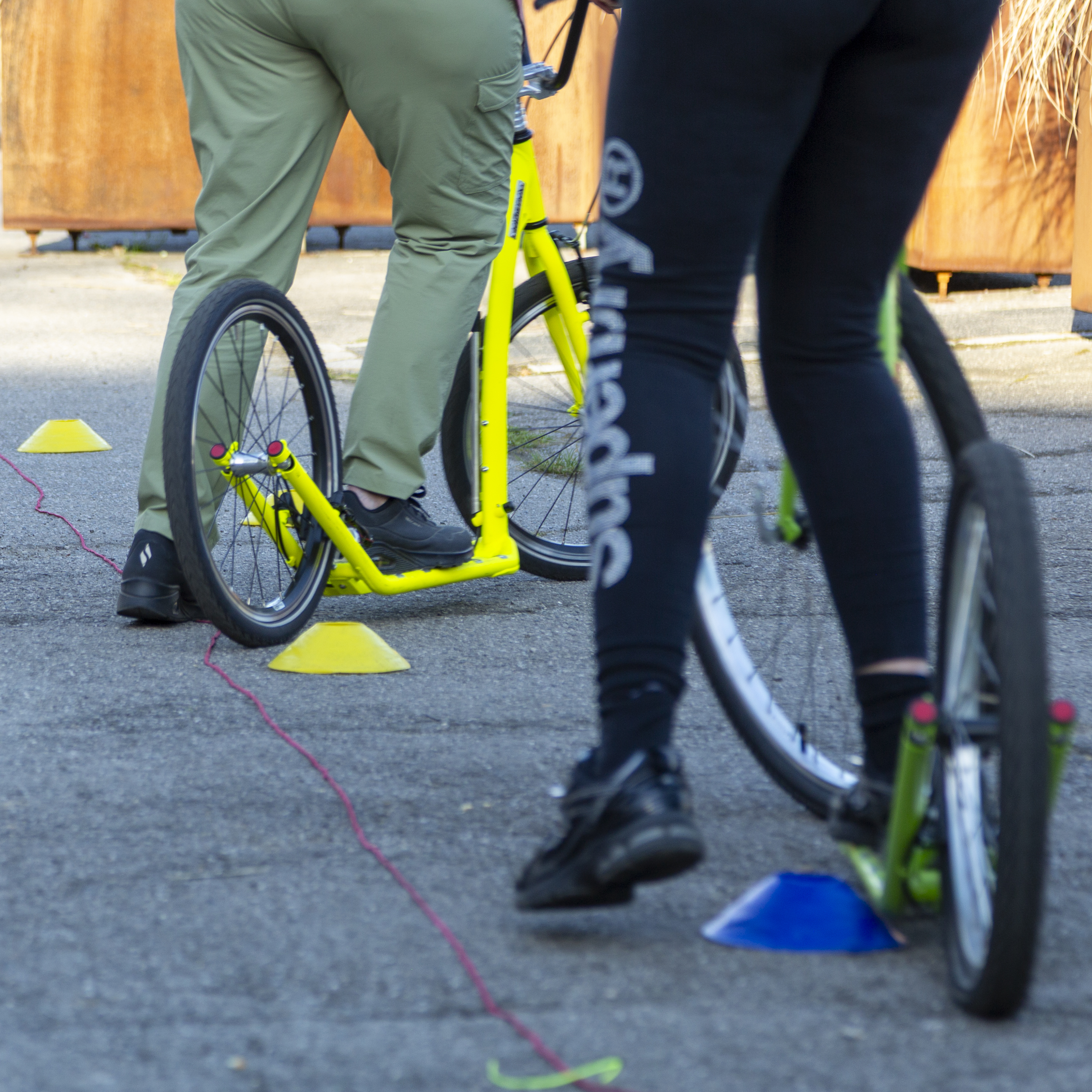 Dates and enrollment in the cycling courses