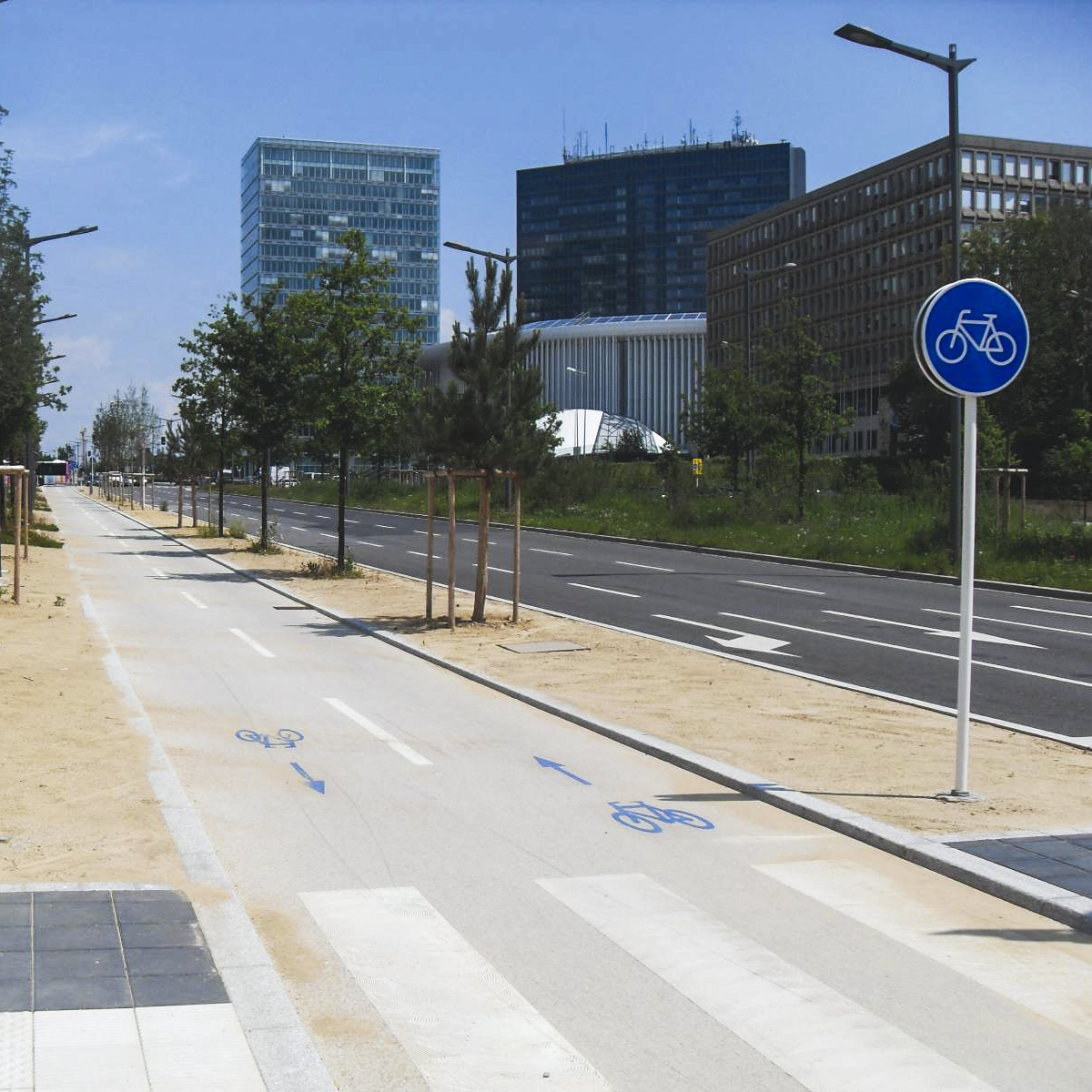 Advantages of the bicycle in traffic